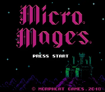 Micro Mages (World) (Aftermarket) (Homebrew) screen shot title